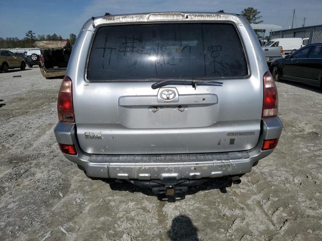 JTEBT17R858023234 - 2005 TOYOTA 4RUNNER LIMITED SILVER photo 6