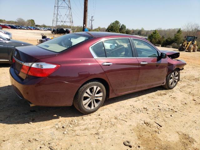 1HGCR2F3XFA067631 - 2015 HONDA ACCORD LX MAROON photo 3