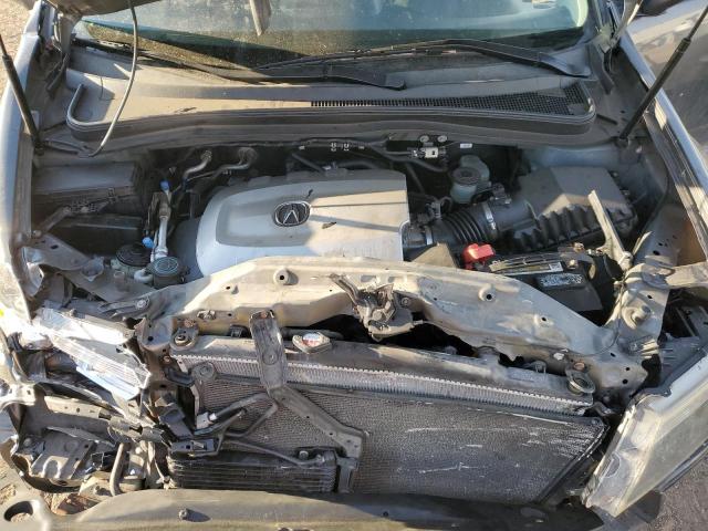 2HNYD2H37CH533815 - 2012 ACURA MDX TECHNOLOGY GRAY photo 12