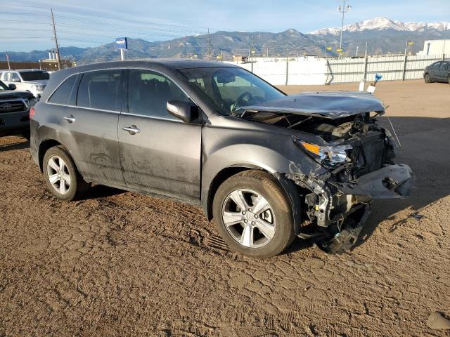 2HNYD2H37CH533815 - 2012 ACURA MDX TECHNOLOGY GRAY photo 4