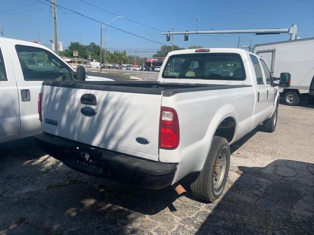 1FTSW21588ED24258 - 2008 FORD F250 SUPER DUTY WHITE photo 4