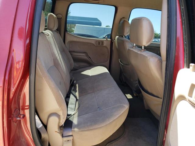 5TEGN92N44Z464797 - 2004 TOYOTA TACOMA DOUBLE CAB PRERUNNER RED photo 10
