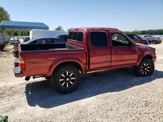 5TEGN92N44Z464797 - 2004 TOYOTA TACOMA DOUBLE CAB PRERUNNER RED photo 3