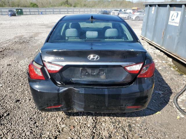 5NPEB4AC6BH256214 - 2011 HYUNDAI SONATA GLS BLACK photo 6