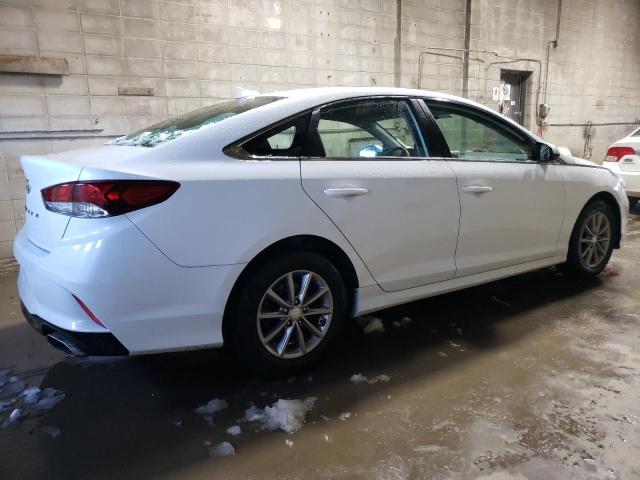 5NPE24AF2KH769891 - 2019 HYUNDAI SONATA SE WHITE photo 3