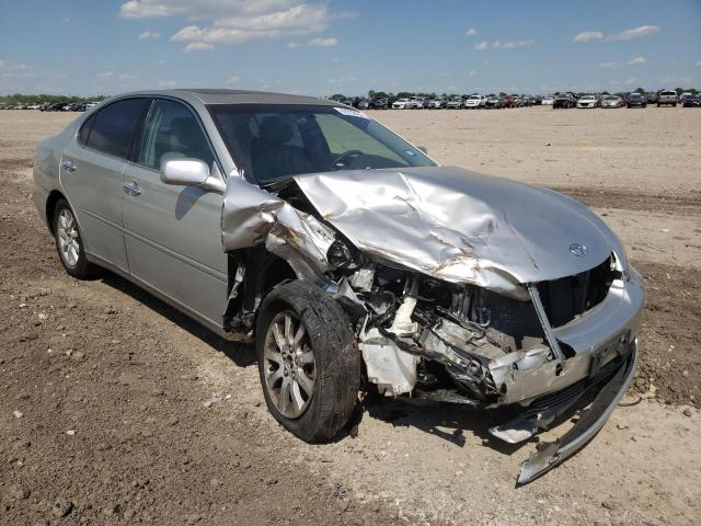 JTHBA30G445025074 - 2004 LEXUS ES 330 SILVER photo 4