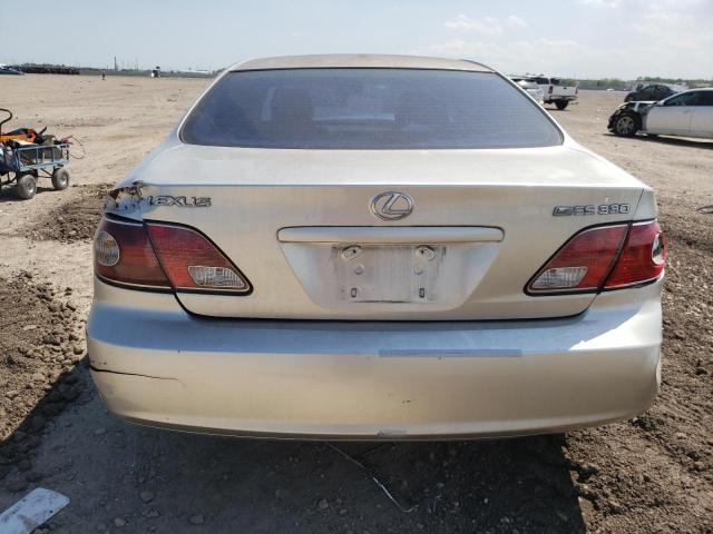 JTHBA30G445025074 - 2004 LEXUS ES 330 SILVER photo 6