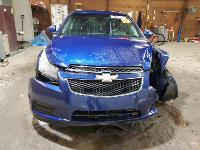 1G1PF5SC8C7196694 - 2012 CHEVROLET CRUZE LT BLUE photo 5