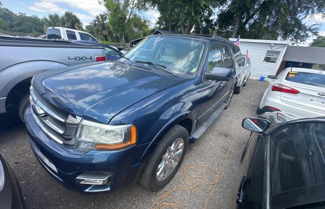 1FMJK1KT2GEF55200 - 2016 FORD EXPEDITION EL LIMITED BLUE photo 2