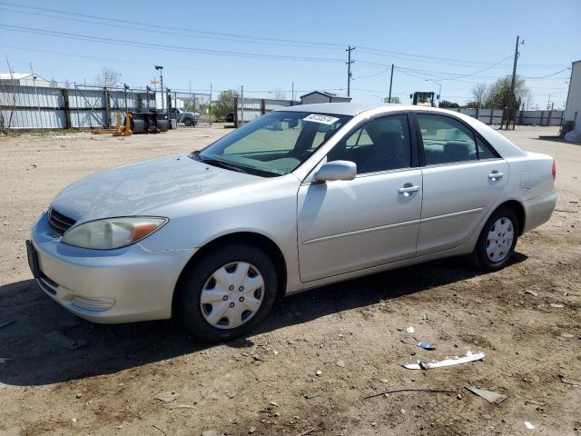 4T1BE32K14U364111 - 2004 TOYOTA CAMRY LE SILVER photo 1