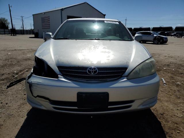 4T1BE32K14U364111 - 2004 TOYOTA CAMRY LE SILVER photo 5