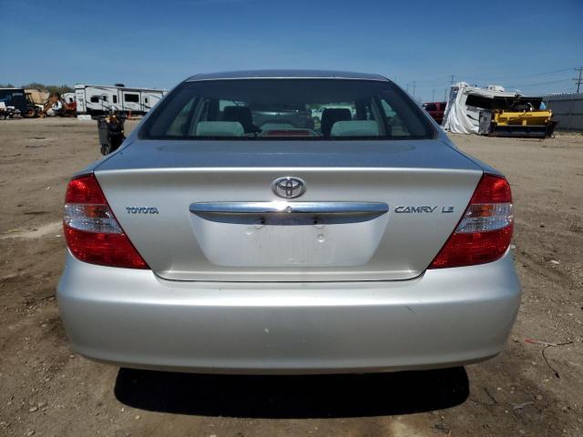 4T1BE32K14U364111 - 2004 TOYOTA CAMRY LE SILVER photo 6
