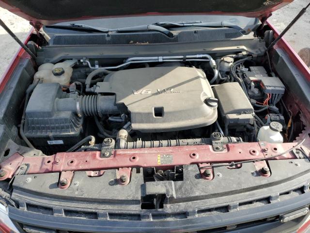 1GCGTEEN4J1280119 - 2018 CHEVROLET COLORADO ZR2 RED photo 11