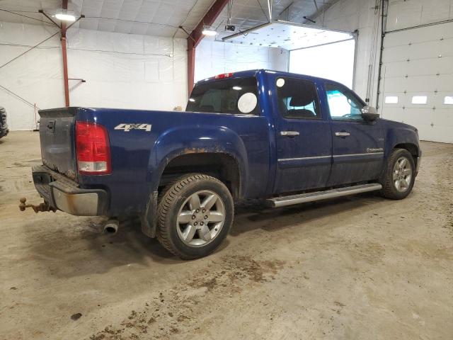 3GTP2WE76CG293694 - 2012 GMC SIERRA K1500 SLT BLUE photo 3