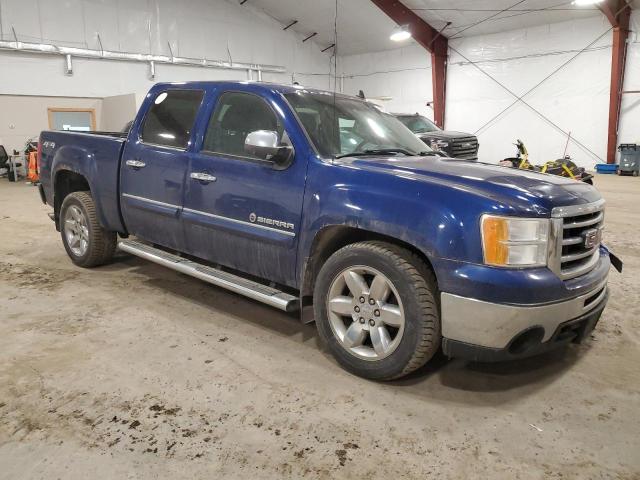 3GTP2WE76CG293694 - 2012 GMC SIERRA K1500 SLT BLUE photo 4