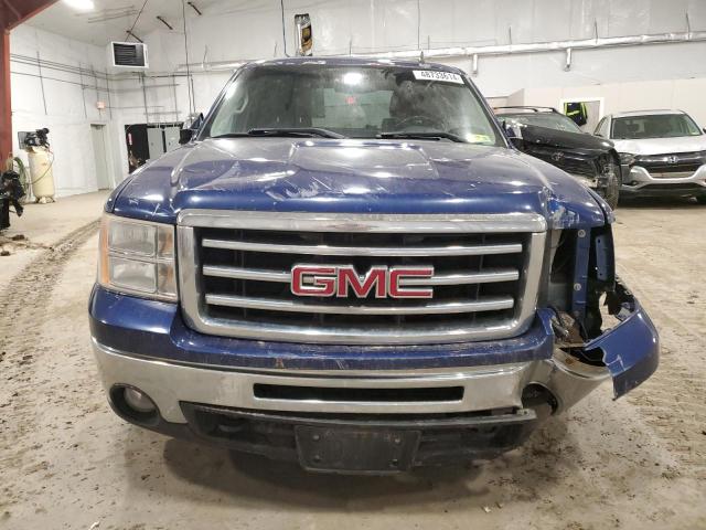 3GTP2WE76CG293694 - 2012 GMC SIERRA K1500 SLT BLUE photo 5