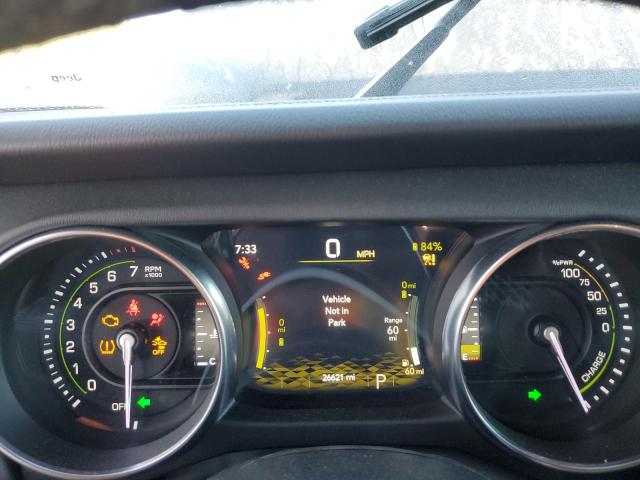 1C4JJXP61NW277801 - 2022 JEEP WRANGLER U SAHARA 4XE BLACK photo 9