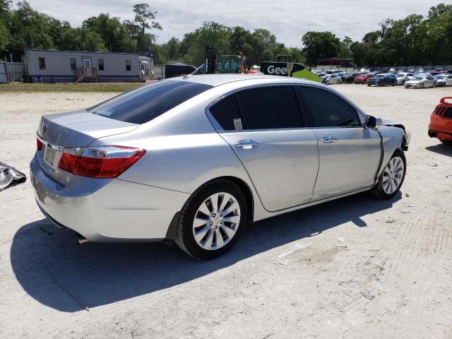 1HGCR2F8XFA128407 - 2015 HONDA ACCORD EXL SILVER photo 3