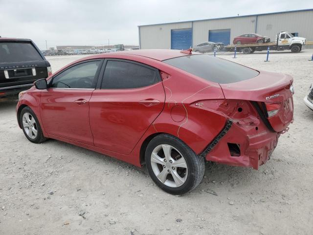 KMHDH4AE7GU553979 - 2016 HYUNDAI ELANTRA SE RED photo 2