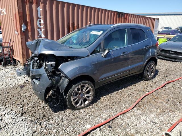 MAJ6P1WL8JC184459 - 2018 FORD ECOSPORT TITANIUM SILVER photo 1