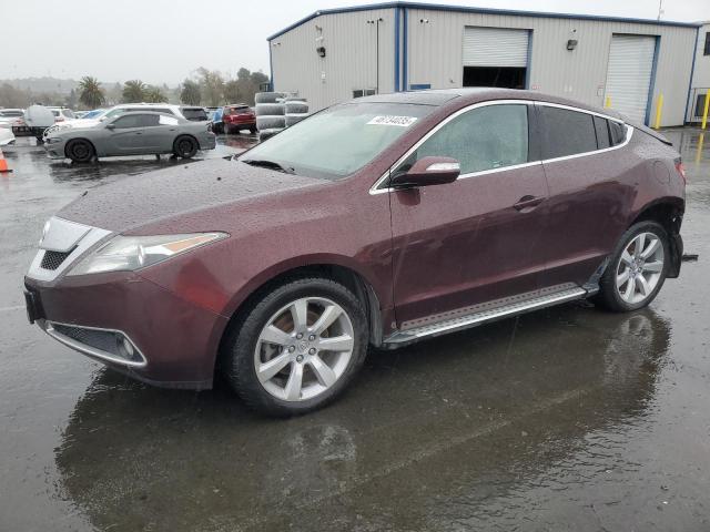 2HNYB1H42BH500597 - 2011 ACURA ZDX TECHNOLOGY BURGUNDY photo 1