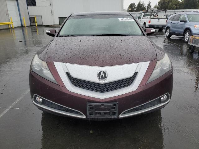 2HNYB1H42BH500597 - 2011 ACURA ZDX TECHNOLOGY BURGUNDY photo 5