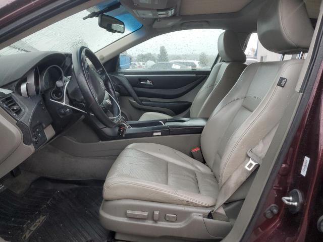 2HNYB1H42BH500597 - 2011 ACURA ZDX TECHNOLOGY BURGUNDY photo 7