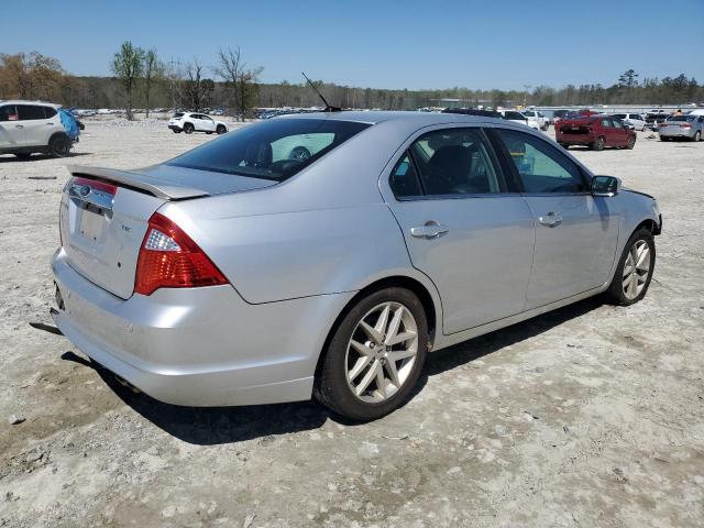 3FAHP0JA2CR370334 - 2012 FORD FUSION SEL GRAY photo 3