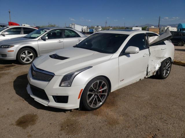 1G6AN5SY5G0103241 - 2016 CADILLAC ATS-V WHITE photo 1