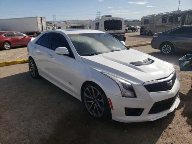 1G6AN5SY5G0103241 - 2016 CADILLAC ATS-V WHITE photo 4