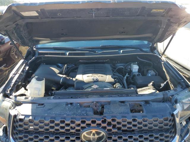 5TFRY5F1XKX245623 - 2019 TOYOTA TUNDRA DOUBLE CAB SR/SR5 GRAY photo 11