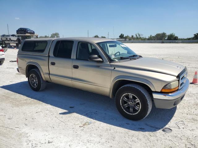 1D7HL48K94S780894 - 2004 DODGE DAKOTA QUAD SLT GOLD photo 4