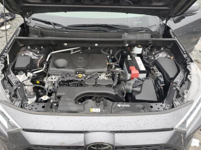 JTMP1RFV7KJ020553 - 2019 TOYOTA RAV4 XLE GRAY photo 12