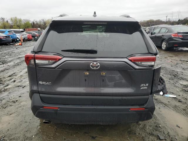 JTMP1RFV7KJ020553 - 2019 TOYOTA RAV4 XLE GRAY photo 6