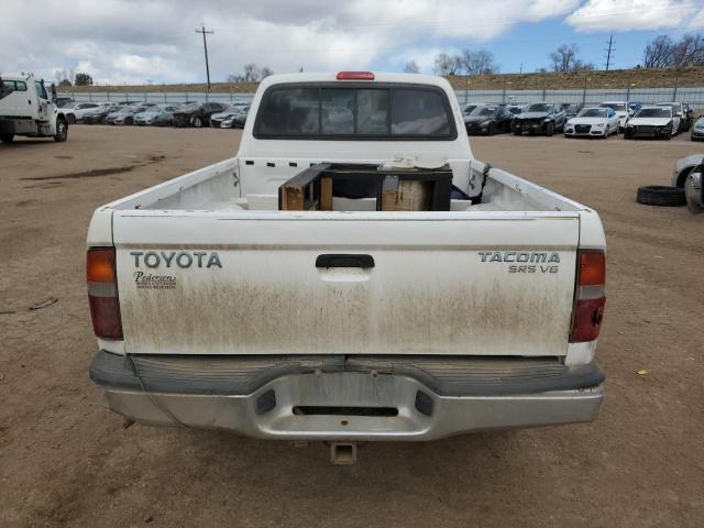 4TAWN72N2YZ577824 - 2000 TOYOTA TACOMA XTRACAB WHITE photo 6