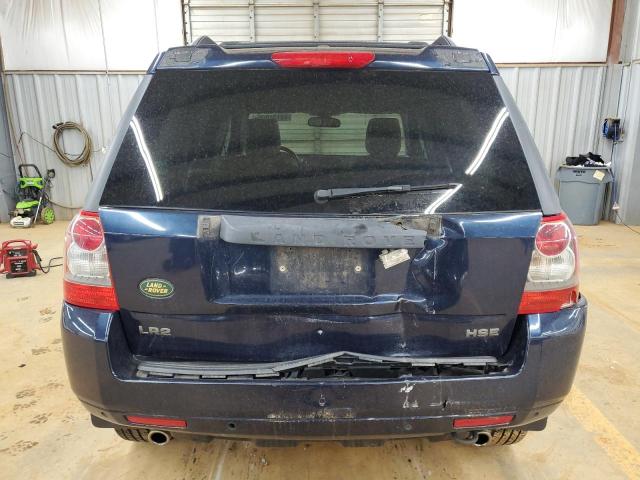 SALFT24N58H073518 - 2008 LAND ROVER LR2 HSE TECHNOLOGY BLUE photo 6