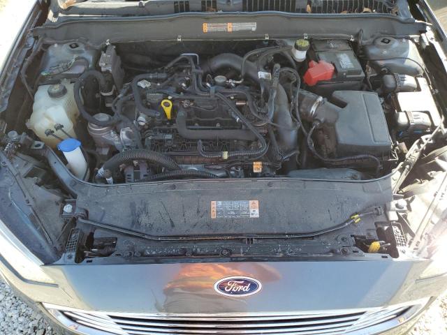 3FA6P0HD6LR258773 - 2020 FORD FUSION SE GRAY photo 11