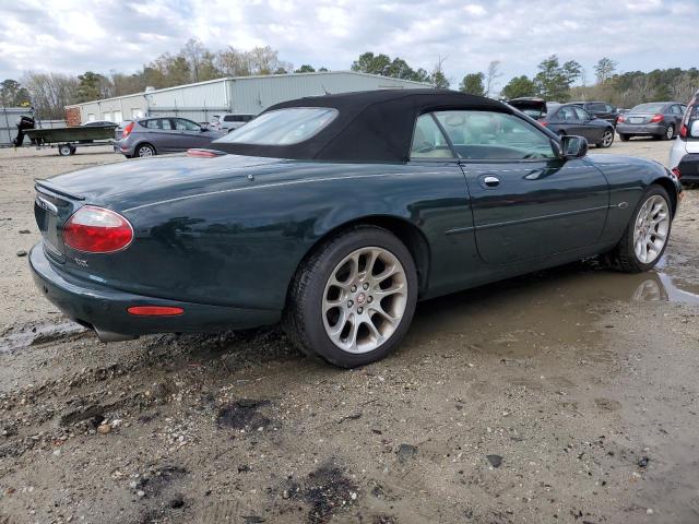 SAJDA42B12PA25945 - 2002 JAGUAR XKR GREEN photo 3