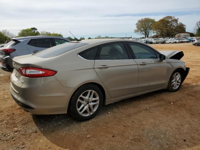 3FA6P0H70FR202729 - 2015 FORD FUSION SE BEIGE photo 3