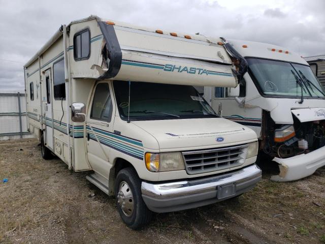 1FDKE30GXNHB36486 - 1992 FORD ECONOLINE E350 CUTAWAY VAN WHITE photo 1