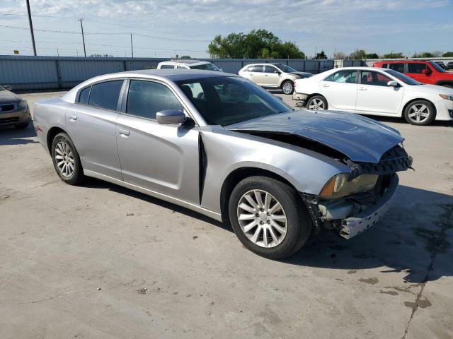 2C3CDXBGXEH307851 - 2014 DODGE CHARGER SE SILVER photo 4