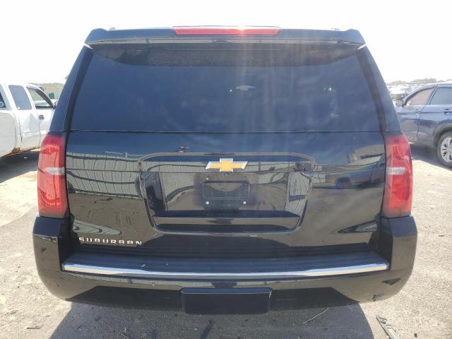 1GNSKKKC4FR121664 - 2015 CHEVROLET SUBURBAN K1500 LTZ BLACK photo 6