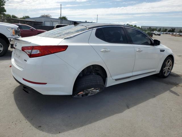 5XXGR4A66DG176294 - 2013 KIA OPTIMA SX WHITE photo 3