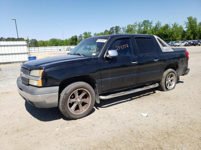 3GNEC12T44G268195 - 2004 CHEVROLET AVALANCHE C1500 BLACK photo 1