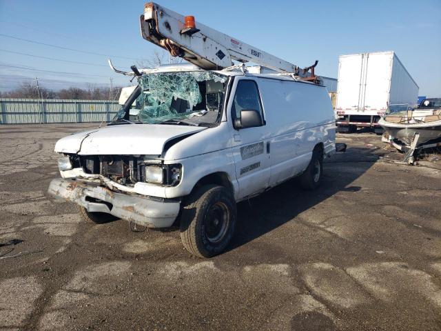 1FTSS34F1WHB37817 - 1998 FORD ECONOLINE E350 SUPER DUTY VAN WHITE photo 1