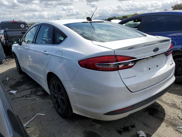 3FA6P0LU2JR170033 - 2018 FORD FUSION SE HYBRID WHITE photo 2