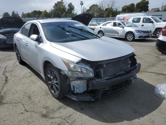 1N4AA5AP8CC827070 - 2012 NISSAN MAXIMA S SILVER photo 4