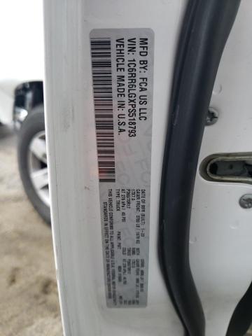 1C6RR6LGXPS518793 - 2023 RAM 1500 CLASS SLT 白色 照片 12