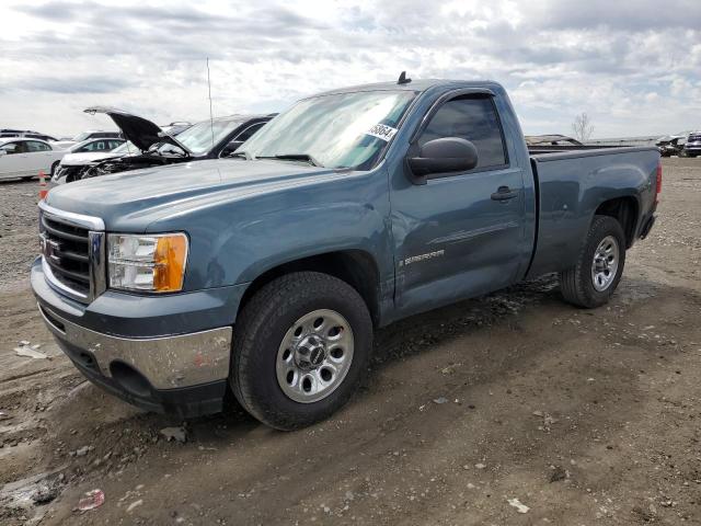 1GTEC14X18Z320817 - 2008 GMC SIERRA C1500 BLUE photo 1