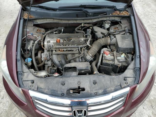 1HGCP2F37BA115375 - 2011 HONDA ACCORD LX MAROON photo 11